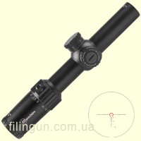 Прицел оптический XD Precision Black-C.Q.B F2 1-6x24 сетка BDC IR