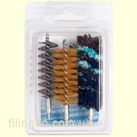 Набор ершиков MegaLine кал. 12 (3 шт) Спиральный-Нейлон-Пуховка