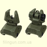 Набор мушка + целик FAB Defense FRBS Olive Drab Green