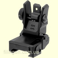 Целик складной Leapers UTG AR15 Low Profile Flip-up Rear Sight with Dual Aiming Aperture