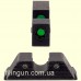Мушка + целик Trijicon DI Night Sights Set Glock Standard Frames Green