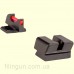 Мушка + целик Trijicon Fiber Sights FN509 Red / Green