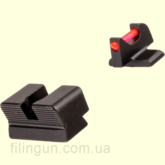 Мушка + цілик Trijicon Fiber Sights FN509 Red / Green
