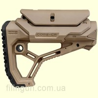 Приклад FAB Defense GL-CORE CP AR15/M4 Buttstock with adjustable Cheek-Rest for Mil-Spec and Commercial Tubes Flat Dark Earth