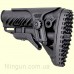 Приклад телескопический с амортизатором и регулируемой щекой FAB Defense M4-AK Shock-Absorbing Buttstock for AK 47
