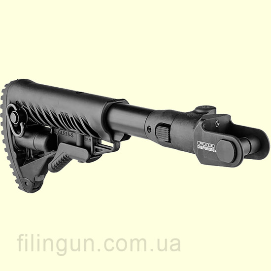 Приклад FAB Defense M4-AKMS P M4 Folding Collapsible Buttstock for AKMS (underfolder) Приклад FAB Defense M4-AKMS P M4 Folding Collapsible Buttstock for AKMS (underfolder)