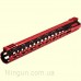 Цевье Leapers UTG PRO M-LOK AR15 15" Ultra Slim Rail Black & Red 2-Tone