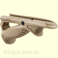 Рукоятка передняя горизонтальная FAB Defense PTK Ergonomic Angled Grip Flat Dark Earth