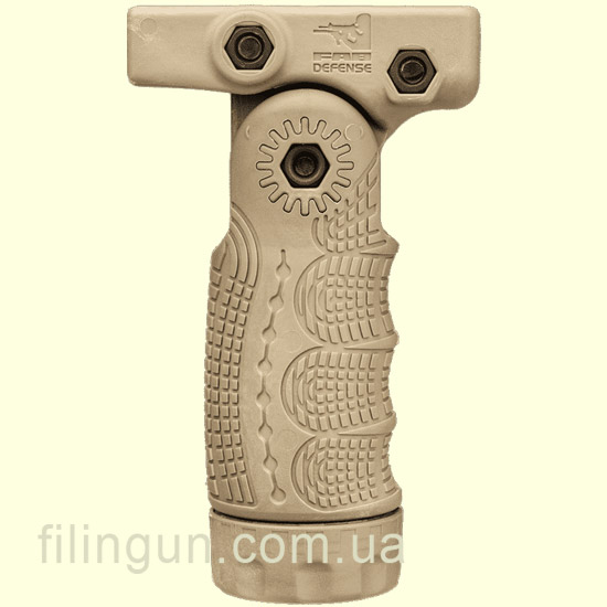 Быстросъемная вертикально складывающаяся передняя рукоятка FAB Defense T-FL QR Flat Dark Earth