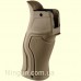 Прорезиненная пистолетная рукоятка FAB Defense GRADUS AR Flat Dark Earth