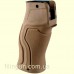 Рукоятка пістолетна FAB Defense GRADUS FBV Rubberized Reduced Angle Ergonomic Pistol Grip Flat Dark Earth