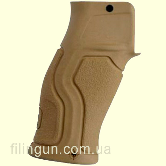 Рукоятка пістолетна FAB Defense GRADUS FBV Rubberized Reduced Angle Ergonomic Pistol Grip Flat Dark Earth