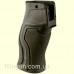 Рукоятка пистолетная FAB Defense GRADUS FBV Rubberized Reduced Angle Ergonomic Pistol Grip OD Green