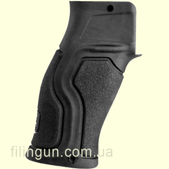 Рукоятка пістолетна FAB Defense GRADUS FBV Rubberized Reduced Angle Ergonomic Pistol Grip Black
