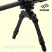 Сошки Leapers UTG PRO TBNR Bipod, 7"-9" Center Height, Picatinny (17.7-22.8см)
