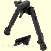Сошки Leapers UTG Recon 360 TL Bipod, 7"-9" Center Height, Picatinny (17.7-22.8см)