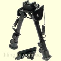 Сошки Leapers UTG Tactical OP Bipod, Rubber Feet, 6.1"-7.9" Center Height (15.4-20см)