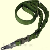Ремень для оружия Condor Adder Double Bungee 1-Point Sling Olive Drab Ремень для оружия Condor Adder Double Bungee 1-Point Sling Olive Drab