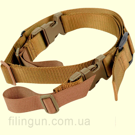Ремень ружейный Condor Speedy 2 Point Sling Coyote Brown