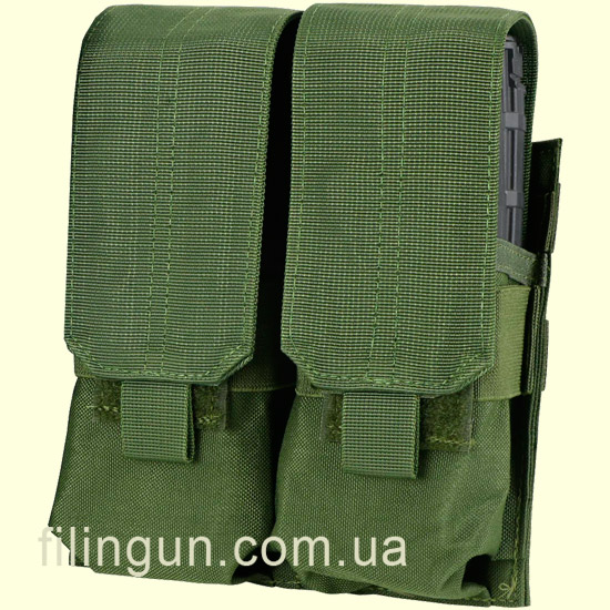Подсумок Condor Double M4 Mag Pouch Olive Drab