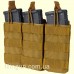 Подсумок Condor Triple M4/M16 Open Top Mag Pouch Coyote Brown
