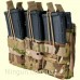 Подсумок Condor Triple Stacker M4 Mag Pouch MultiCam