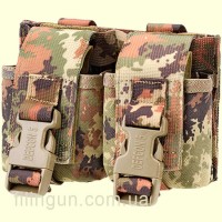 Подсумок для гранат Defcon 5 Double Grenade Pouch на застежке Vegetato Italiano