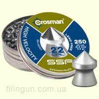 Кулі для пневматичної зброї Crosman .22 (5.5 мм) Super Point Lead Free Pellets 250 шт