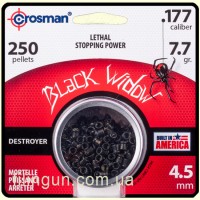 Пули пневматические Crosman Black Widow 0.49 гр (250 шт.)