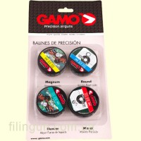 Тестовый набор пуль Gamo Pellets Kit 4 Box Match, Round, Magnum, Hunter