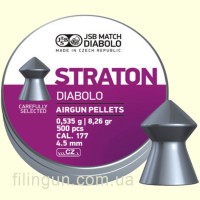 Кулі пневматичні JSB Diabolo Straton кал. 4.5, 0.535 г (500 шт)