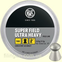 Пули пневматические RWS Super Field Ultra Heavy кал. 4.50, 0.63 g (500 шт)