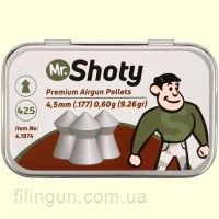 Пули пневматические Umarex Mr. Shoty Premium кал. 4.50, 0.60 g (425 шт)