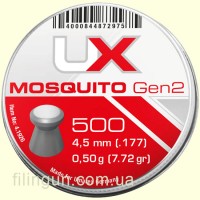 Пули пневматические Umarex UX Mosquito Gen2 кал. 4.50, 0.5 g (500 шт)