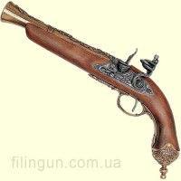 Макет кремневого пиратского мушкетона под левую руку London XVIII ст. Denix 1020/L