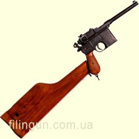 Макет пістолета Mauser С96 з кобурою Germany 1896 Denix 1025