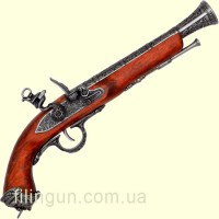 Макет кремневого пиратского пистолета Italy XVIII ст. Denix 1031/G