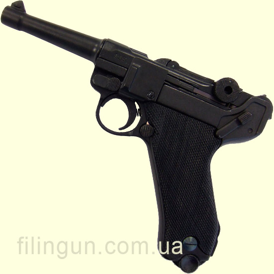 Макет пистолета Parabellum Luger (Люгер) P-08 Germany 1908 Denix 1143