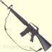Макет штурмовой винтовки M16A1 с ремнем USA 1967 Denix 9133