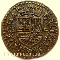 Реплика монета "Gold doubloon" Denix 71