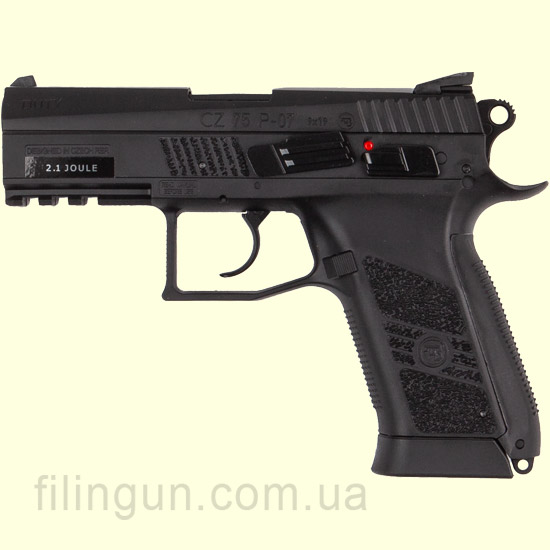 Пистолет пневматический ASG CZ 75 P-07 Duty Blowback