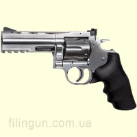 Пневматический револьвер ASG Dan Wesson 715 4" Pellet Silver