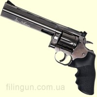 Пневматический револьвер ASG Dan Wesson 715 6" Pellet Steel Grey