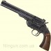 Револьвер пневматический ASG Schofield 6" Aging BK & Wooden Grip
