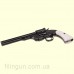 Револьвер пневматический ASG Schofield 6" Plated Steel GY & Ivory Grip