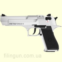Пистолет стартовый Retay Eagle X Nickel