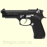 Пістолет стартовий Retay Mod.92 Black/Nickel