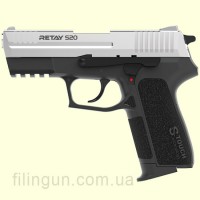 Пистолет стартовый Retay S20 Nickel