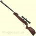 Пневматична гвинтівка Crosman Mag-Fire Trailhawk з прицілом 4х32
