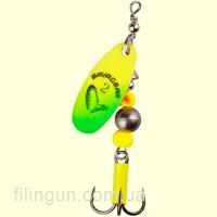 Блешня вертушка Savage Gear Caviar Spinner #2 6g 07-Fluo Yellow / Chartreuse